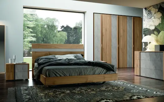 Letto matrimoniale legno