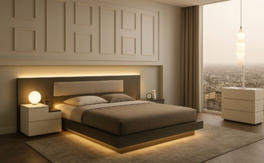 letti di design - illuminazione integrata